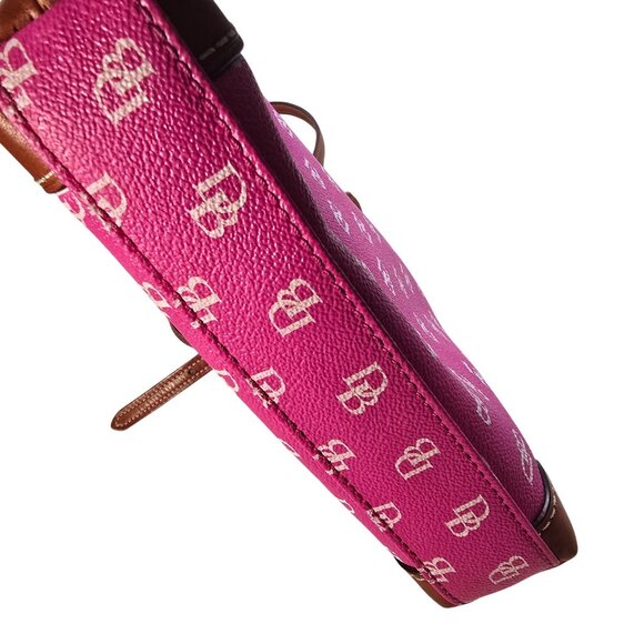 Dooney & Bourke Pink Monogram Crossbody Bag - Picture 3 of 13